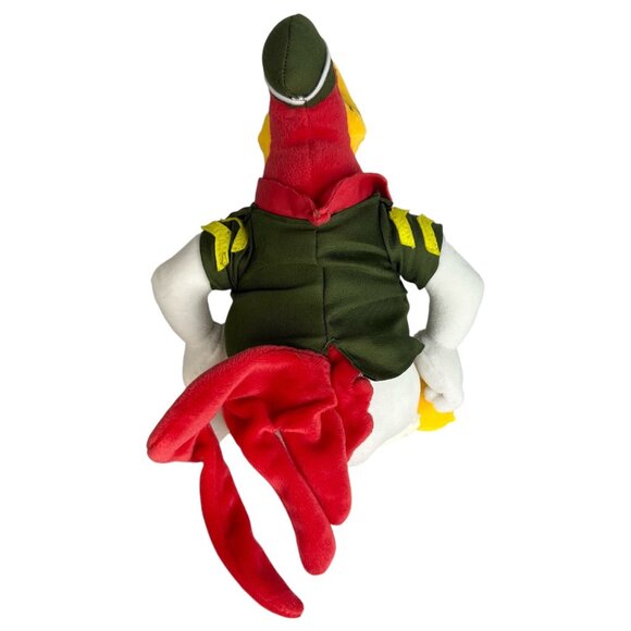 Nanco Looney Tunes Foghorn Leghorn Plush Toy 2003 Army Uniform 14” Rooster - Picture 4 of 12